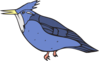 Blue Kingfisher Clip Art
